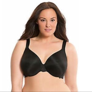 Cacique 46DDD Satin Full Coverage Underwire Bra